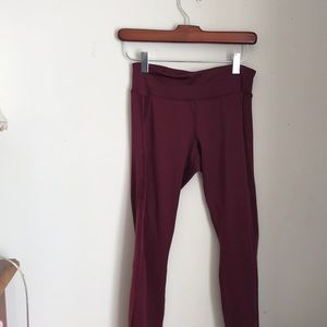 Old Navy active red leggings size extra large